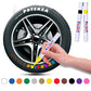 🔥 1+1 GRATIS!!🚗Ölbasierter, wasserfester Reifenmarker