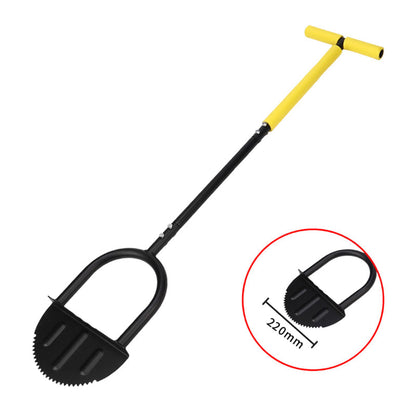 🌿 60% RABATT! ✂️ Manuell gräskantskärare i stål med tandat blad – Precisionsslipning, Ergonomiskt handtag & Perfekt för gräsmatta 🏡