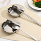 🥄 50% RABATT! ✨ Skedstöd i Rostfritt Stål – Stabil U-form, Droppskydd & Lättstädad för Köket 🔪