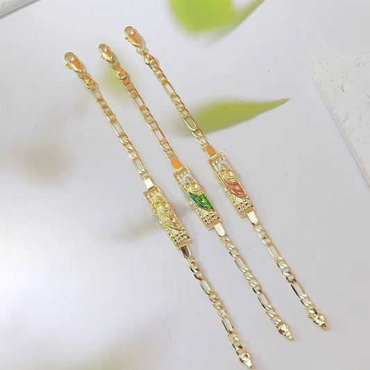 ⌚ 50% RABATT NU! 📿 Figaro Länkarmband för Män & Kvinnor – Rostfritt Stål, Justerbar Längd & Unisex Stil 💎