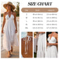 👗 50% RABATT! 🌸 Halsbunden Baklös Vårad Maxiklänning – Elegant, Luftig & Perfekt För Varma Dagar & Festliga Tillfällen 💃