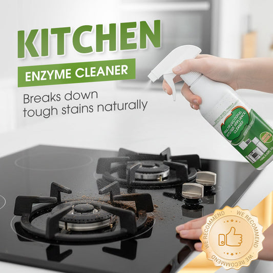 🧴 KÖP 2 FÅ 1 GRATIS! 🔥 Mångsidig Enzymrengöringsmedel för Skum – Kraftfull, Fettlösande & Perfekt För Kök, Badrum Och Alla Hårda Ytor I Hemmet 🏠
