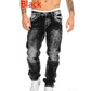 👖 60% RABATT! 🔥 Herrmode Kreativa Stretchjeans – Minimalistisk Stil, Perfekt För Sommaren & Emo-inspirerad Look 💙