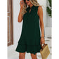 👗 50% RABATT! 🎉 Klänning med rosett & geometriskt mönster för damer – Elegant & lekfull – Perfekt för fester, bröllop eller en chic sommardag – feminin och iögonfallande 💃✨