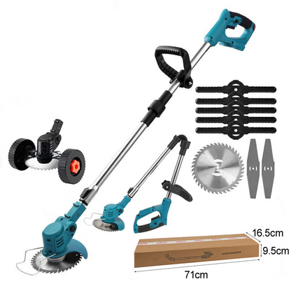🌿 60% RABATT! ⚡ 1800W Hopfällbar Grästrimmer – Kraftfull, Justerbar & Perfekt för Trädgård & Gräsklippning 🏡