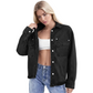 🧥 60% RABATT! 💙 Avslappnad Denimskjortjacka – Långärmad & Oversized, Perfekt För En Ledig & Stylig Look 🌸