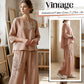 👚 60% RABATT! 🌸 Vintage-set i Två Delar av Broderad Bomullslinne – Elegant, Bekväm & Perfekt För En Stilig Sommarlook ☀️