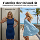 👗 50% RABATT! 💃 Sexig Rygglös Cami-klänning med Justerbar Dragsko – Elegant, Luftig & Perfekt För Sommaren ☀️