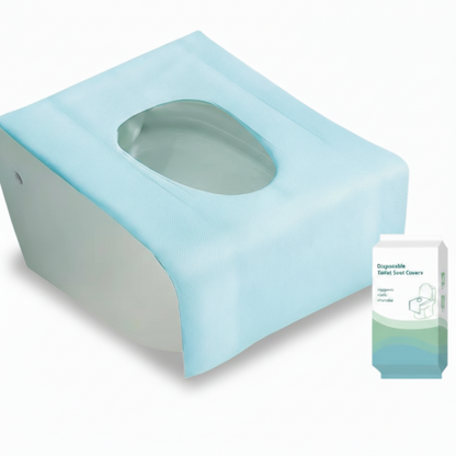 🚽 KÖP 2, FÅ 1 GRATIS! ✨ Vattentäta Toalettsitsskydd – Hygieniska, Individuellt Förpackade & Halkfria Perfekta För Resor & Vardagsbruk 🧳