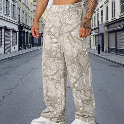 👖 60% RABATT! 🔥 Herr Retro Hip Hop Tryckt Byxor – Unikt Mönster, Bekväm Passform & Perfekt För En Cool Streetstyle 🕶️