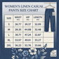 👖 50% RABATT NU! 🌿 Korta Byxor i Bomulls- & Linneblandning för Dam – Elastisk Midja med Dragsko, Vida Ben & Djupa Sidfickor, Perfekt För Varma Dagar ✨