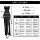 👗 60% RABATT! 🎁 Geometriskt Mönstrad Jumpsuit med Smockad Överdel – Bekväm, Trendig & Perfekt För En Lekfull Sommarlook 🌞