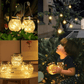 🔥Letzter Tag: 50% Rabatt! ⏰☀️Solar-Lampe aus Rissglas im Glasdesign💡