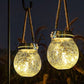 🔥Letzter Tag: 50% Rabatt! ⏰☀️Solar-Lampe aus Rissglas im Glasdesign💡