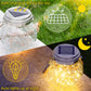 🔥Letzter Tag: 50% Rabatt! ⏰☀️Solar-Lampe aus Rissglas im Glasdesign💡