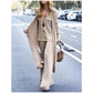👚 50% RABATT! 🌸 3-delat Loungewear-set för Damer med Lätt Snitt – Mjukt Tyg, Avslappnad Passform & Perfekt För Hemma & Avkoppling 🛋️