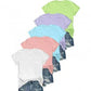 👕 50% RABATT! 🔥 5-pack Mångsidiga Enfärgade T-shirts – Mjuk Bomull, Andningsbara & Perfekt För Vardagsbruk 👚