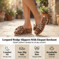 👡 50% RABATT! 🐆 Platformsandaler med Rosett i Leopardmönster för Dam – Dämpad Sula, Elegant Rosett & Perfekt För Sommarens Festligheter Eller Vardagslyx 💃