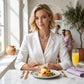🦢 KÖP 2 FÅ 1 GRATIS! 💜 Romantiskt Halsband med Dubbla Svanhängslen – Delikat Design, Gnistrande Zirkonia & Perfekt Som Present För Nära Och Kära ✨
