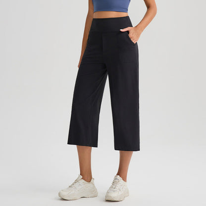 👖 60% RABATT! 👖 Dam Vida Capribyxor med Hög Midja – Smickrande Passform, Bekvämt Stretchtyg & Perfekt För En Trendig Look 🌸