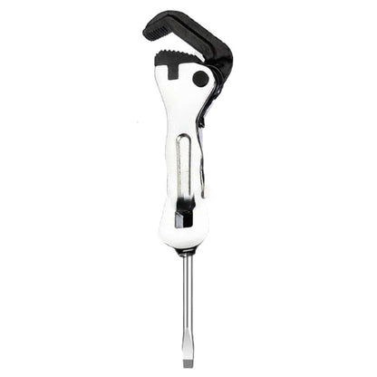 🔧 50% RABATT! 🔩 Multifunktionell Bärbar Mikro-Självjusterande Skiftnyckel – Kompakt Design, Greppar Alla Muttrar & Perfekt För Små Reparationer Hemma 🛠️