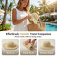 👒 50% RABATT! ❤️ Damhatt med Bred Brätte – Handvävd Halmhatt, Andningsbar & Perfekt För Soliga Dagar Vid Stranden Eller I Trädgården ☀️