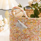 🧺 50% RABATT! 🌸 Bärbar Förvaringskorg för Blommigt Tyg – Lätt, Vikbar & Perfekt För Organisering Av Leksaker, Tvätt & Filtar Hemma 🏠