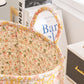 🧺 50% RABATT! 🌸 Bärbar Förvaringskorg för Blommigt Tyg – Lätt, Vikbar & Perfekt För Organisering Av Leksaker, Tvätt & Filtar Hemma 🏠