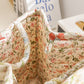 🧺 50% RABATT! 🌸 Bärbar Förvaringskorg för Blommigt Tyg – Lätt, Vikbar & Perfekt För Organisering Av Leksaker, Tvätt & Filtar Hemma 🏠
