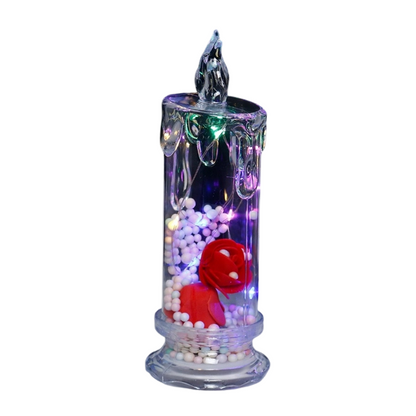 🌹 KÖP 2, FÅ 1 GRATIS! 🔥 LED-ljus i form av en ros – Romantiskt, energisnålt & perfekt som stämningsljus eller present ✨