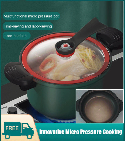 🍲 50% RABATT! 🔥 Mikro Tryckkokare – Snabb Tillagning, Energisnål & Perfekt För Mindre Hushåll För Goda Och Hälsosamma Måltider 🍛