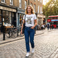 👕 50% RABATT! 🦉 T-shirt med Ugglamotiv & "Jag är inte gammal" – Rolig text, Mjukt Bomullstyg & Perfekt För En Avslappnad Och Skämtsam Look 😂