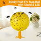 ⏰🎁Klebrige Fruchtfliegenfalle mit Ständer und LED