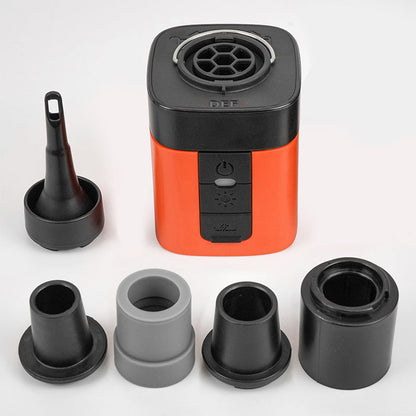 🔋 50% RABATT! ⚡ Mini Elektrisk Luftpump för Utomhusbruk med Lampa – Kompakt, Stark Luftflöde & Perfekt För Camping, Luftmadrasser & Poolleksaker 🏕️