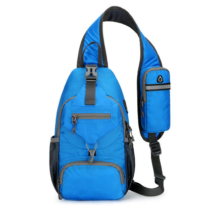 🎒 50% RABATT! 🔥 Sling-Väska för Män för Utomhusbruk – Lätt Nylon, RFID-Skydd & Ideal För Vandring, Resor & Dagliga Ärenden 🧳