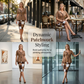 👗 50% RABATT! 🎨 Color-Block pennkjol & topp set – Figurnära, stilren & perfekt för kontor, middag eller speciella tillfällen – Mångsidigt combo 🔥