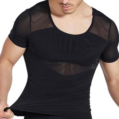 👕 50% RABATT! 🔥 Andningsbar kompressionsbody för män – Fukttransporterande,4-vägss stretch & perfekt för träning, löpning eller baslager 🏋️‍♂️