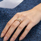 💍 50% RABATT! ✨ Justerbar ring med dubbla lager och korsande band – Trendig, nickelfri & perfekt för vardag eller fest – passar alla fingrar ♾️