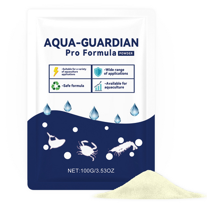 😍 KÖP 2, FÅ 1 GRATIS! 💧 Aqua-Guardian Pro Formula Vattenklargörare – Gör grumligt vatten klart på några minuter, skadar inte fiskar – för både söt- och saltvatten 🐠