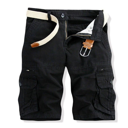 🩳 50% RABATT! 🔧 Herr knälånga taktiska arbetshorts – Slitstarka, många fickor & perfekta för bygg, jakt eller friluftsliv 🔥