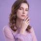 💍 50% RABATT! 💜 Asymmetrisk ring med marquise-slipad lila zirkon – Elegant, glittrande & perfekt som blickfång – modern design för dagligt bruk eller fest ✨