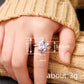 💍 50% RABATT! 💜 Asymmetrisk ring med marquise-slipad lila zirkon – Elegant, glittrande & perfekt som blickfång – modern design för dagligt bruk eller fest ✨