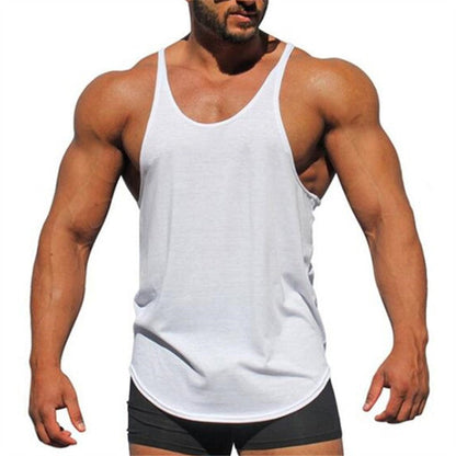 💪 50% RABATT! 🏋️‍♂️ Stringer-linne för män – för gymmet och träning – Brett ärmhål, svettavvisande & perfekt för bodybuilding eller högintensiva pass 🔥
