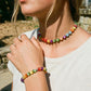 🌈 50% RABATT! 🐱 Regnbåge Kattöga Pärlhalsband – Färgskiftande, elegant & unikt – ett blickfång för fest eller vardag ✨