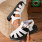👡 50% RABATT! ⏰ Vintage-inspirerade platåsandaler med utskärningar – Bekväma, stilrena & perfekta för sommarklänningar eller lediga dagar – retrochic för strand och stad 🌸