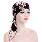 👒 50% RABATT! ⏰ Kvinnors blommiga förknutna huvudscarf – Mjuk & lätt – Perfekt för sommaren, stranden eller som accessoar – sval och stilren 🌸
