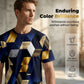 👕 50% RABATT! 🔷 Herr 3D geometriskt mönster rundhalsad T-shirt – Mjuk, andningsbar & ögonfångande design – perfekt för vardag, fester eller streetwear 🎨
