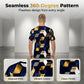 👕 50% RABATT! 🔷 Herr 3D geometriskt mönster rundhalsad T-shirt – Mjuk, andningsbar & ögonfångande design – perfekt för vardag, fester eller streetwear 🎨