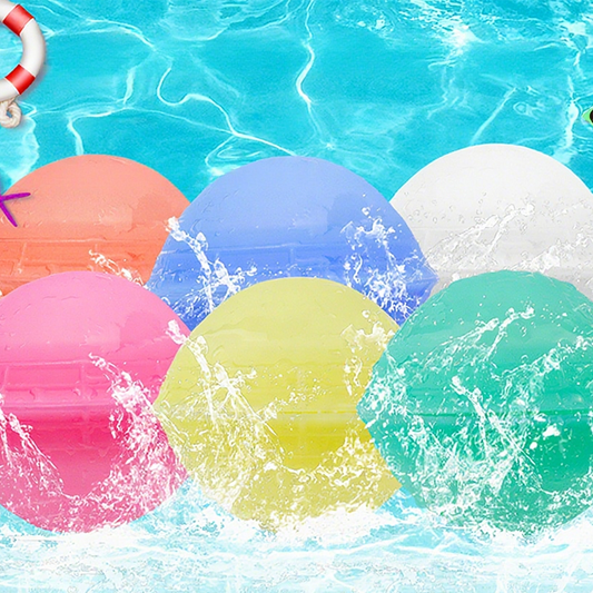 🎈 50% RABATT! 💧 12-pack återanvändbara silikonvattenbalonger utan magnet – Lätta att fylla, sprickresistenta & perfekta för badlekar, strand eller sommarfest 🌊