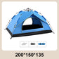 🏕️ 50% RABATT! ⛺ Automatiskt snabbuppfällbart regnbeständigt campingtält – Pop-up design, vattentätt & UV-skydd – rymmer 2-3 personer – perfekt för strand, festival eller skogsäventyr 🌧️